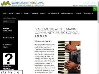 marincommunitymusicschool.org