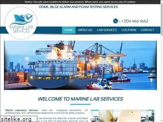 marinelabservices.com