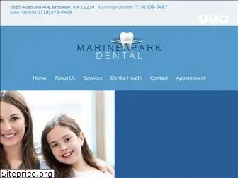 marineparkdentist.com