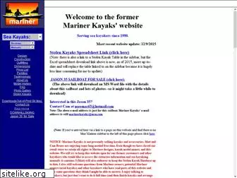 marinerkayaks.com