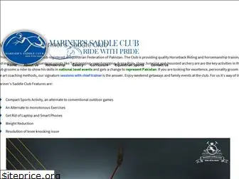 marinersaddleclub.com