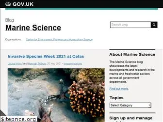 marinescience.blog.gov.uk