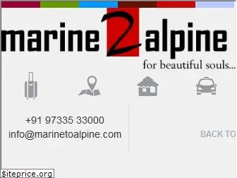 marinetoalpine.com