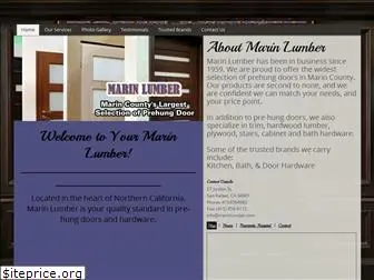 marinlumber.com