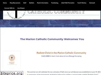 marioncatholiccommunity.org