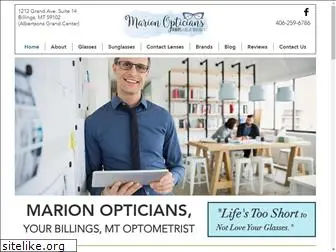 marionopticians.com