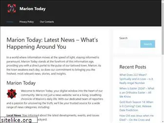 mariontoday.org