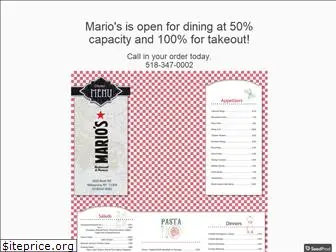 mariosrestaurantniskayuna.com