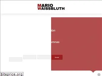 mariowaissbluth.com