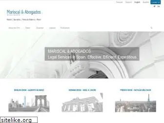 mariscal-abogados.com