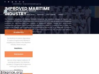 maritimeacademy.gov.ng