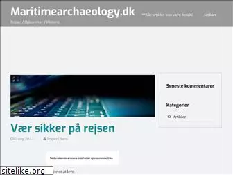 maritimearchaeology.dk