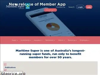 maritimesuper.com.au