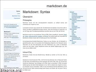 markdown.de