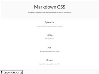 markdowncss.github.io