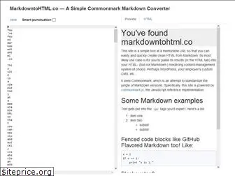 markdowntohtml.co