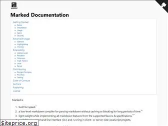 marked.js.org