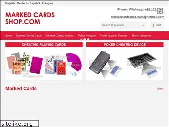 markedcardsshop.com