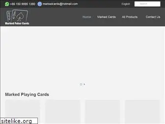 markedpokercards.com