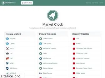 market-clock.com