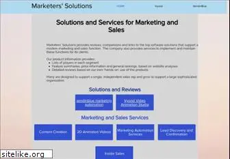 marketerssolutions.com