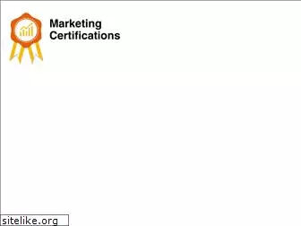 marketing-certifications.com