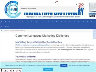 marketing-dictionary.org