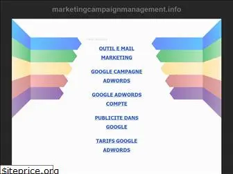 marketingcampaignmanagement.info