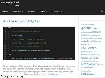marketingcloud.info