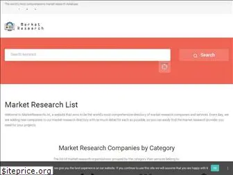 marketresearchlist.com