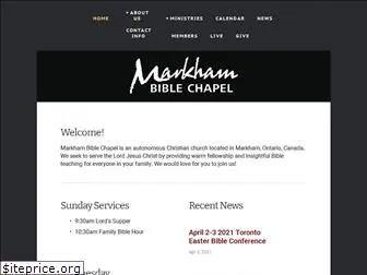 markhambiblechapel.org