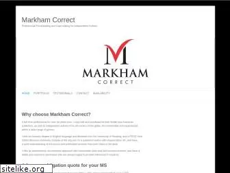 markhamcorrect.com