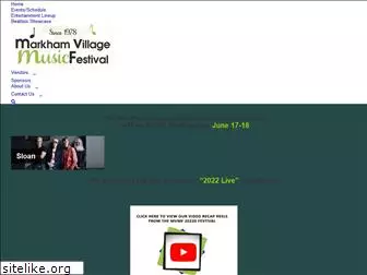 markhamfestival.com