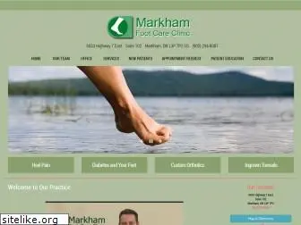 markhamfootcare.com