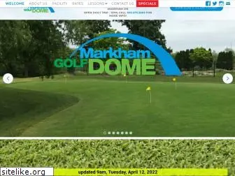 markhamgolfdome.com