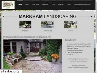 markhamlandscapingcontractor.com