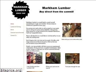 markhamlumber.com