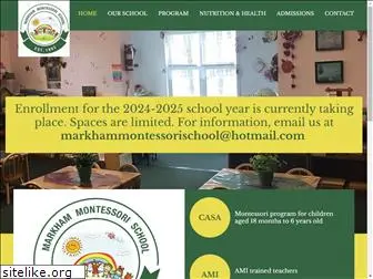 markhammontessorischool.com