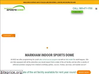 markhamsportsdome.com