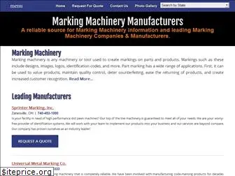 markingmachinery.com