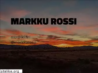 markkurossi.com