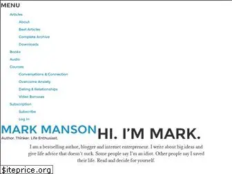 markmanson.net