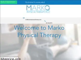markophysicaltherapy.com