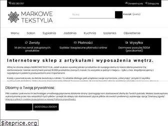 markowetekstylia.pl