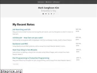 marksanghoonkim.com