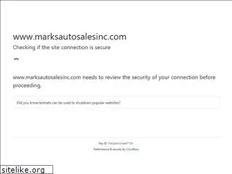 marksautosalesinc.com