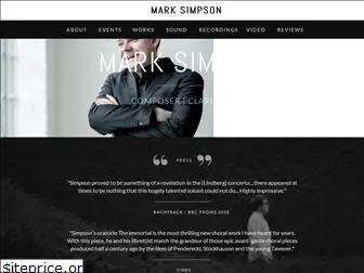 marksimpsonmusic.com