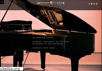 marksonpianos.com