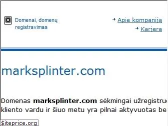 marksplinter.com