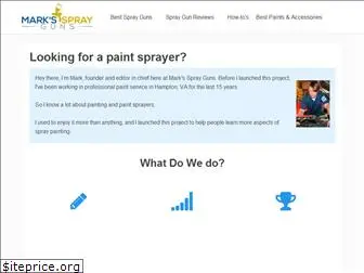 markssprayguns.com